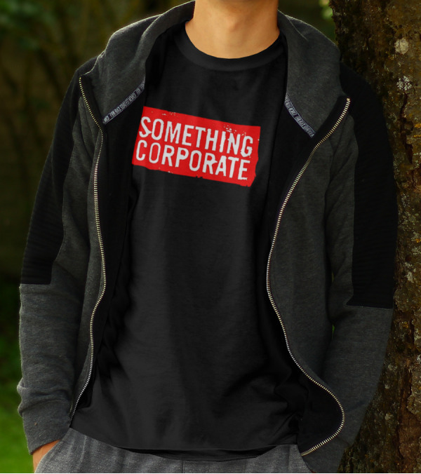 Something Corporate Bold Red Iconic T-Shirt