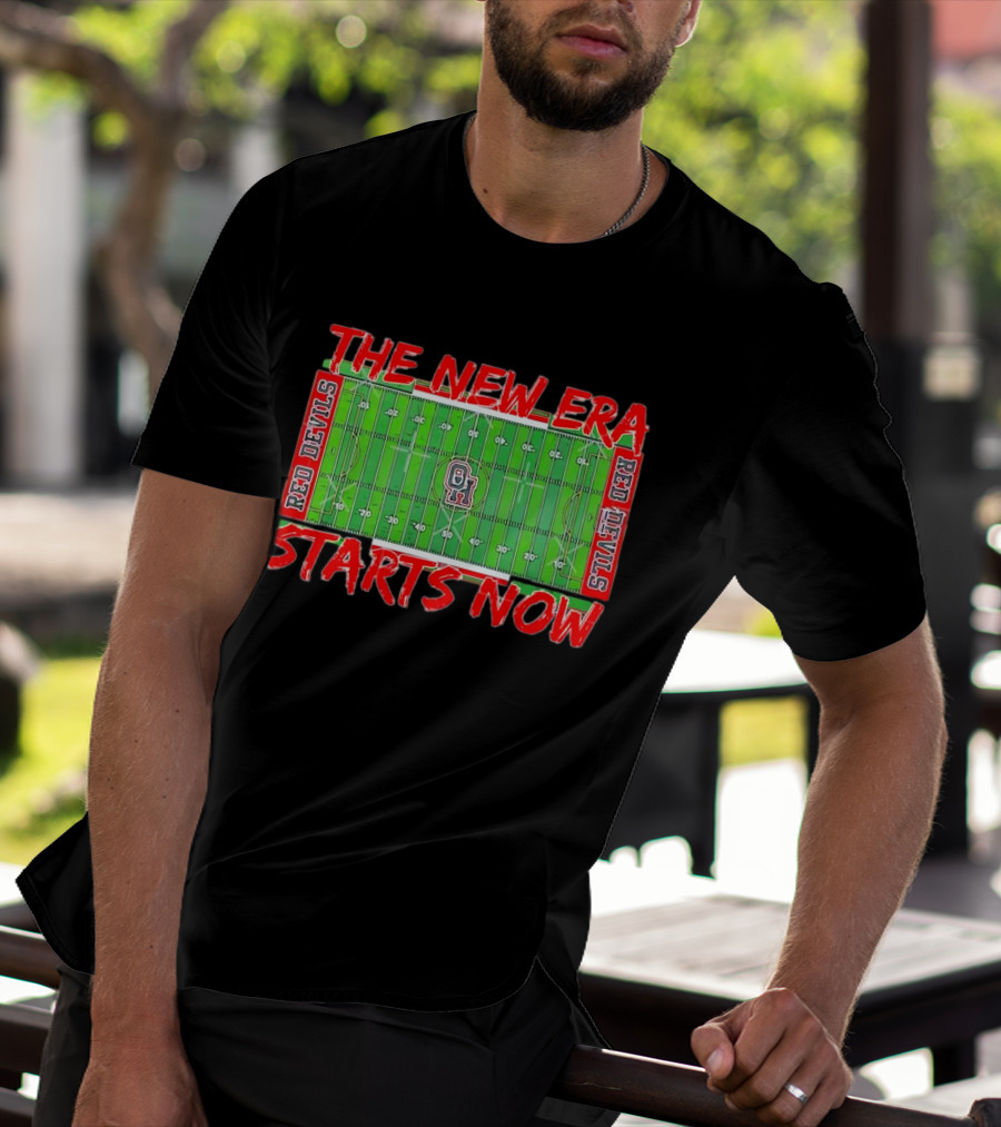 THE NEW ERA STARTS NOW RED DEVILS FIELD OHIO FOOTBALL T-Shirt