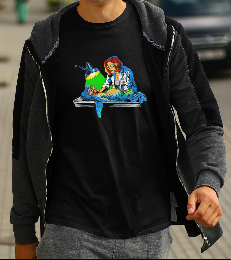 Full Wattopsy Alien Autopsy Investigation T-Shirt