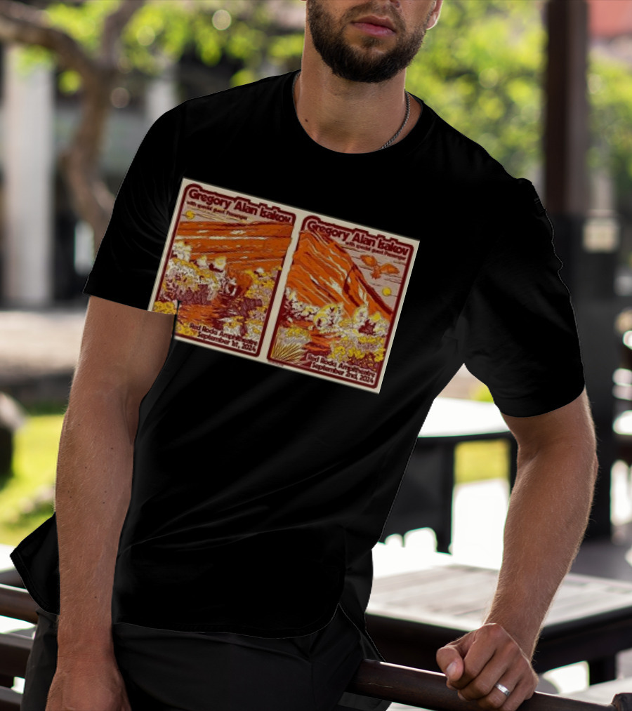 Gregory Alan Isakov With Special Guest Red Rocks Amphitheatre September 1st 2nd T-Shirt