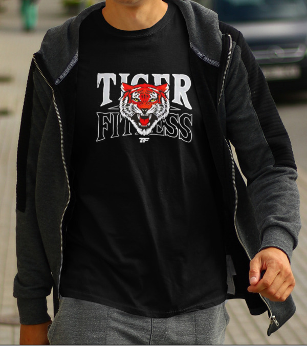 TIGER FITNESS TF Tiger Head T-Shirt