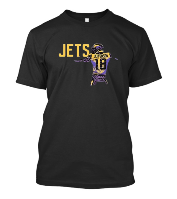 Anthony Edwards Jets Justin Jefferson Football Jersey 18 T-Shirt