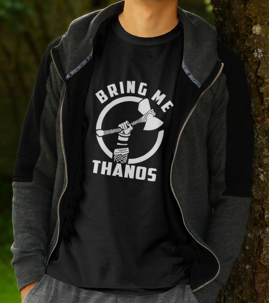 Bring Me Thanos Hammer Circle Marvel Reference T-Shirt
