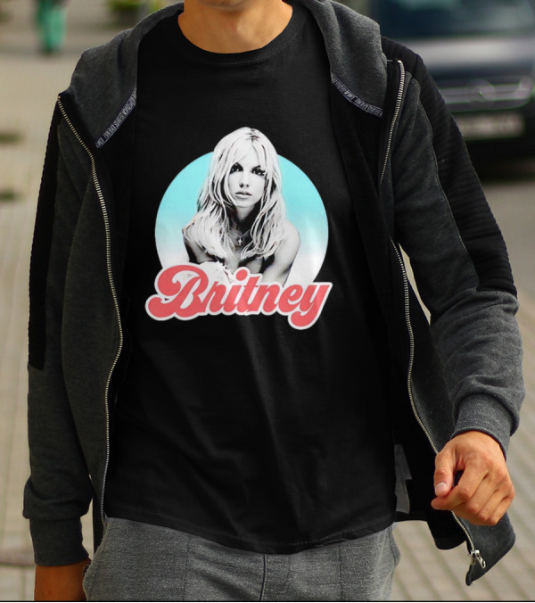 Britney Spears Retro Style Bootleg Fan T-Shirt