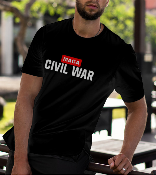 MAGA Civil War Political T-Shirt