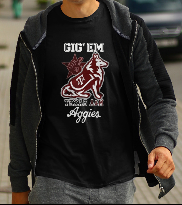 Gig Em Texas A&M Aggies T-Shirt