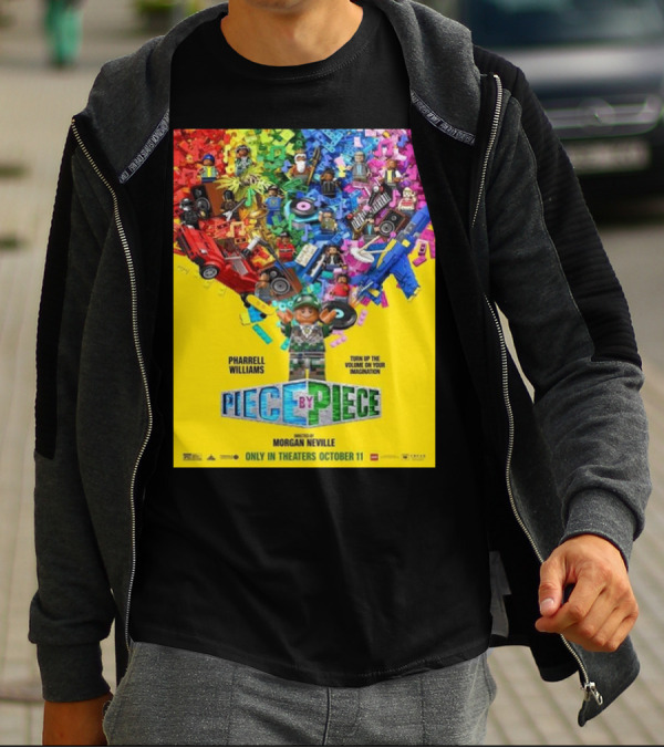 PHARRELL WILLIAMS PIECE BY PIECE TURN UP THE VOLUME OF YOUR IMAGINATION RELEASING IN THEATERS OCTOBER 11 T-Shirt