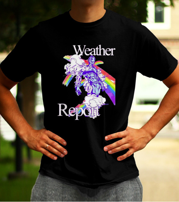 Weather Report JoJo's Bizarre Adventure Rainbow Character T-Shirt