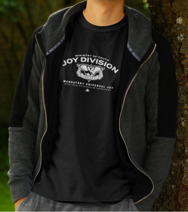 Ministry Of Truth Joy Division INGSOC Mandatory Universal Joy 1984 T-Shirt