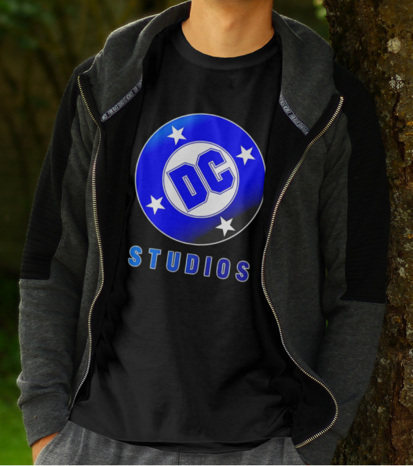 James Gunn DC Studios Logo With Stars T-Shirt