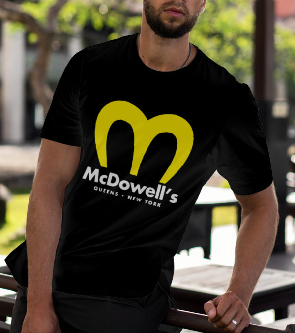 McDowell’s Queens New York Logo Yellow Arch T-Shirt