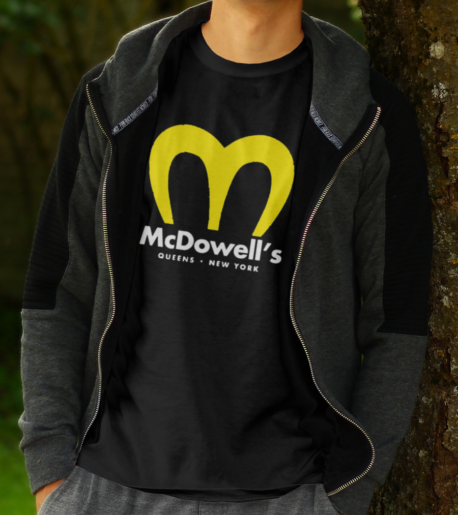 McDowell’s Queens New York Logo Yellow Arch T-Shirt