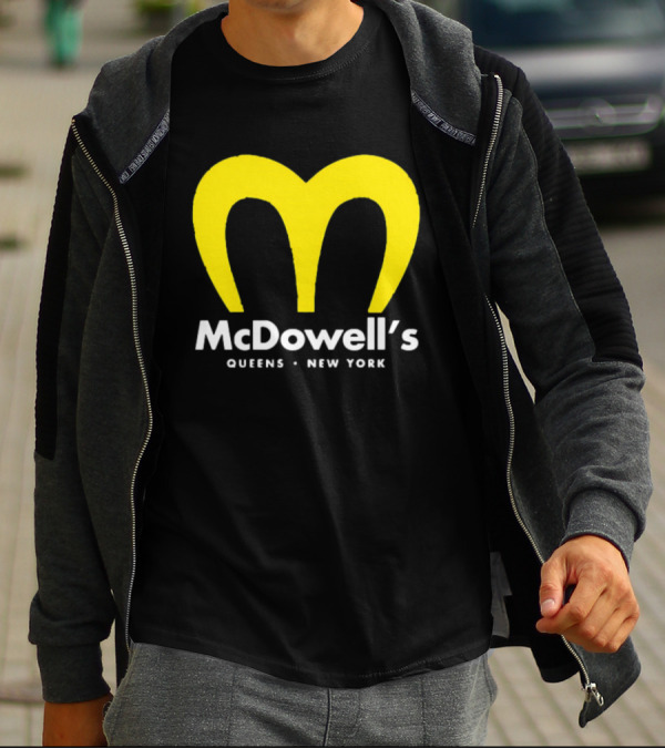 McDowell’s Queens New York Logo Yellow Arch T-Shirt
