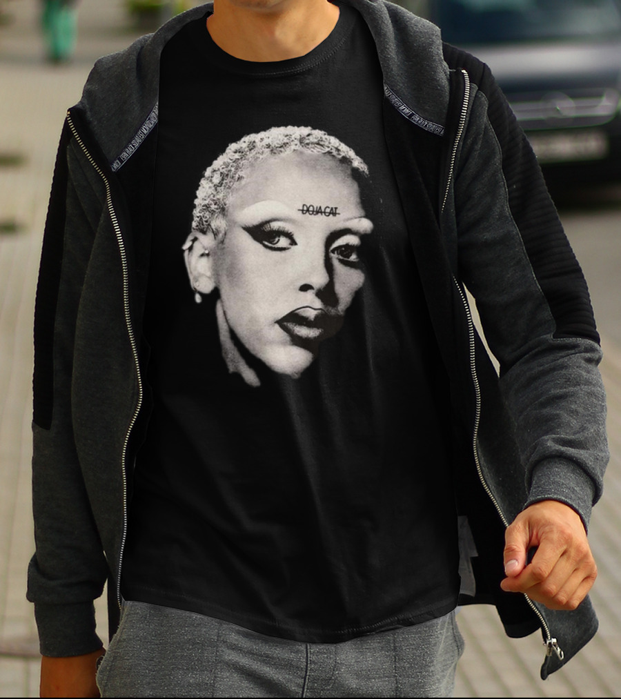 Doja Cat Claude Monochrome T-Shirt