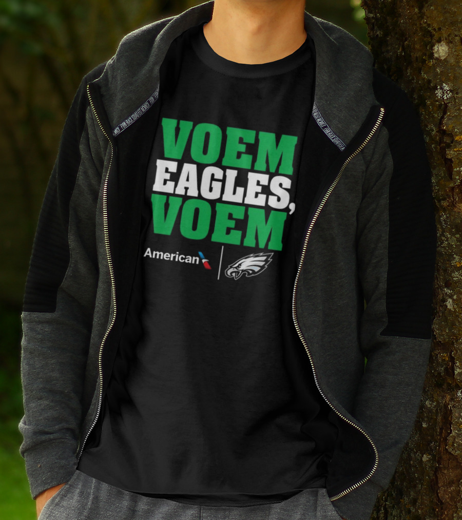 Voem Eagles Voem Philadelphia Eagles American Airlines T-Shirt