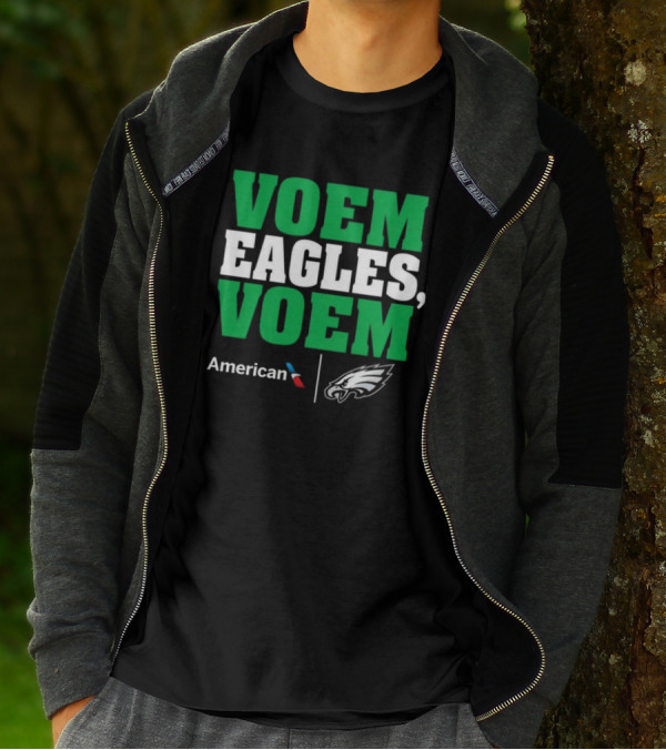 Voem Eagles Voem Philadelphia Eagles American Airlines T-Shirt