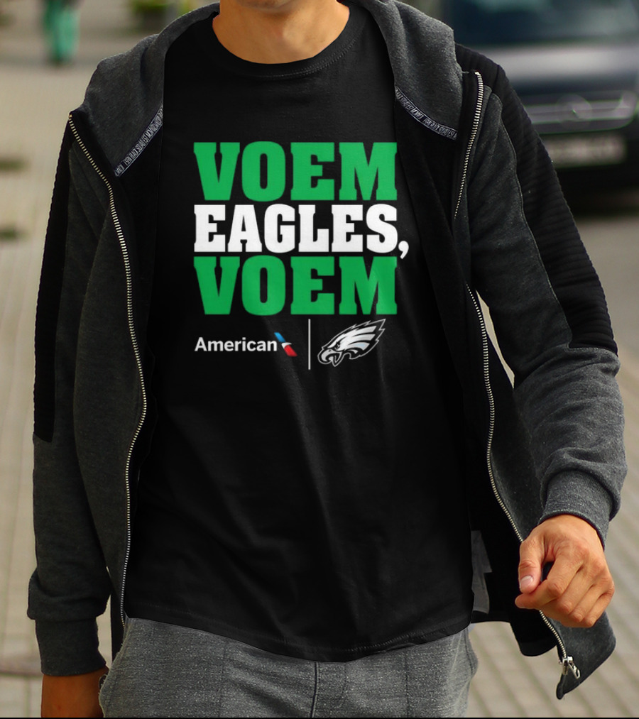 Voem Eagles Voem Philadelphia Eagles American Airlines T-Shirt