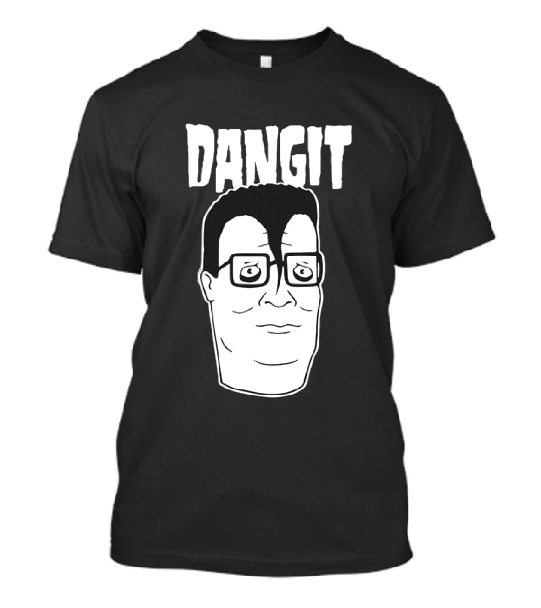 Hank Hill Danzig Mashup Dangit Face T-Shirt