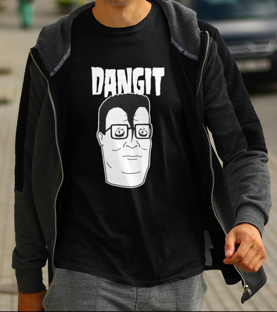 Hank Hill Danzig Mashup Dangit Face T-Shirt