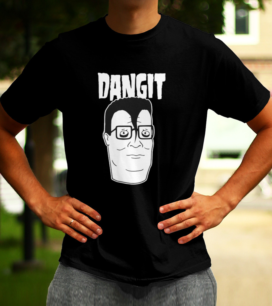 Hank Hill Danzig Mashup Dangit Face T-Shirt