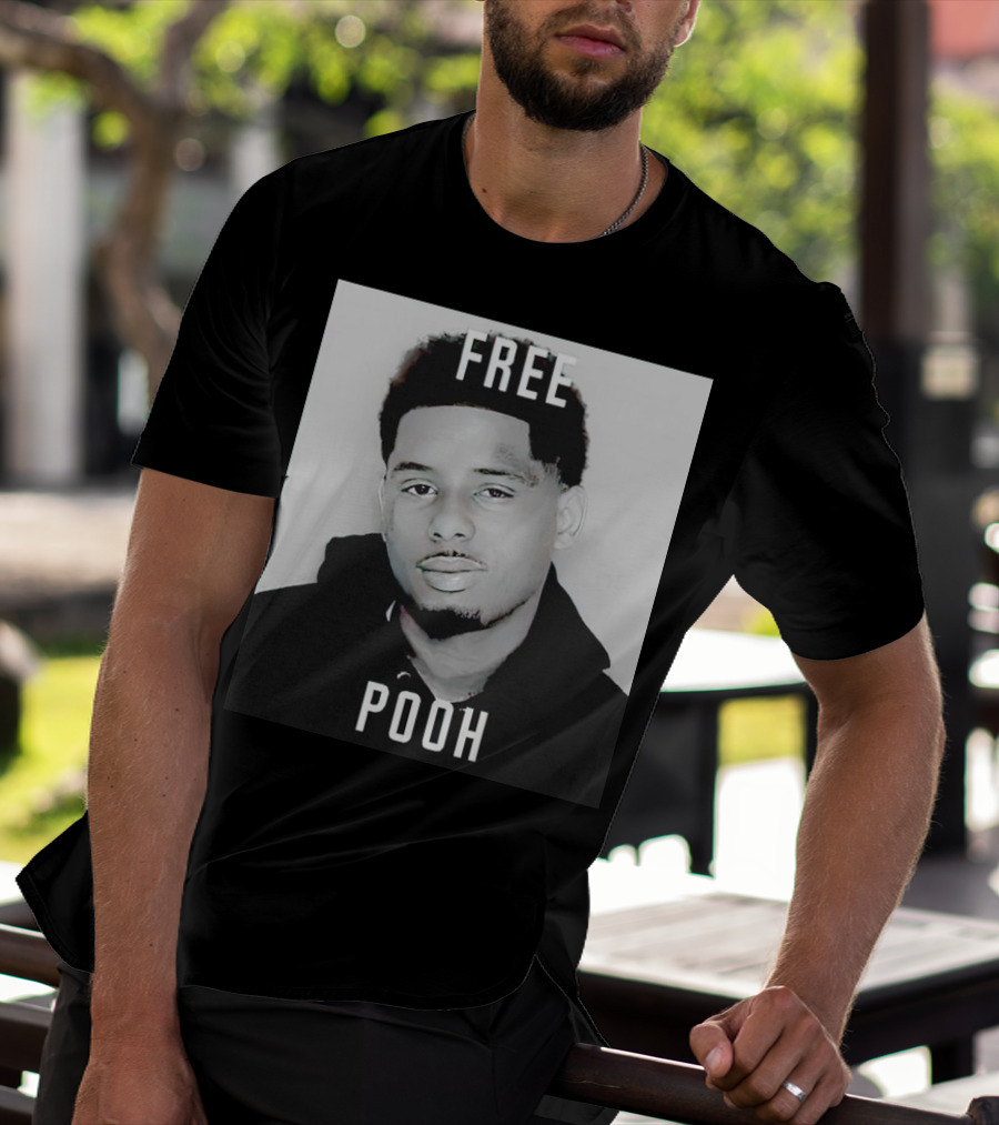 Free Pooh Shiesty American Rapper T-Shirt