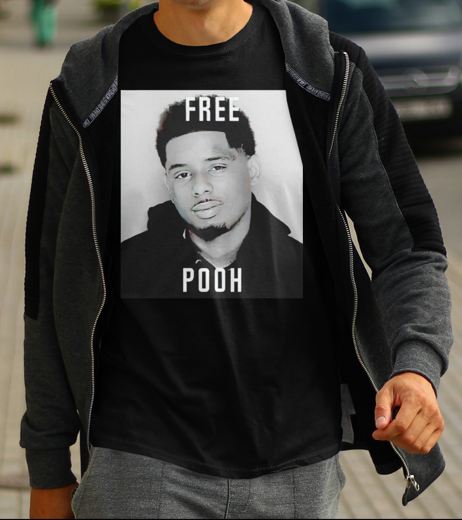 Free Pooh Shiesty American Rapper T-Shirt