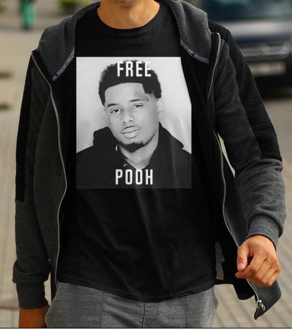 Free Pooh Shiesty American Rapper T-Shirt