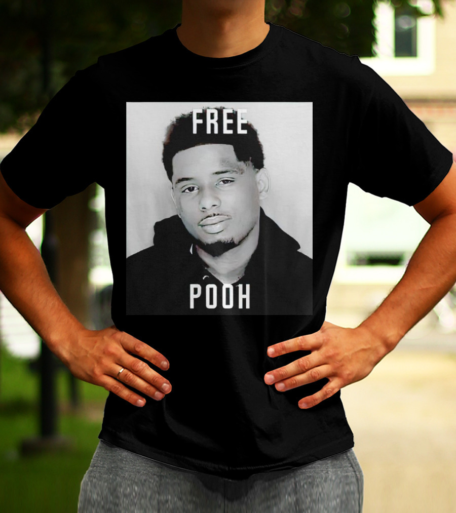 Free Pooh Shiesty American Rapper T-Shirt
