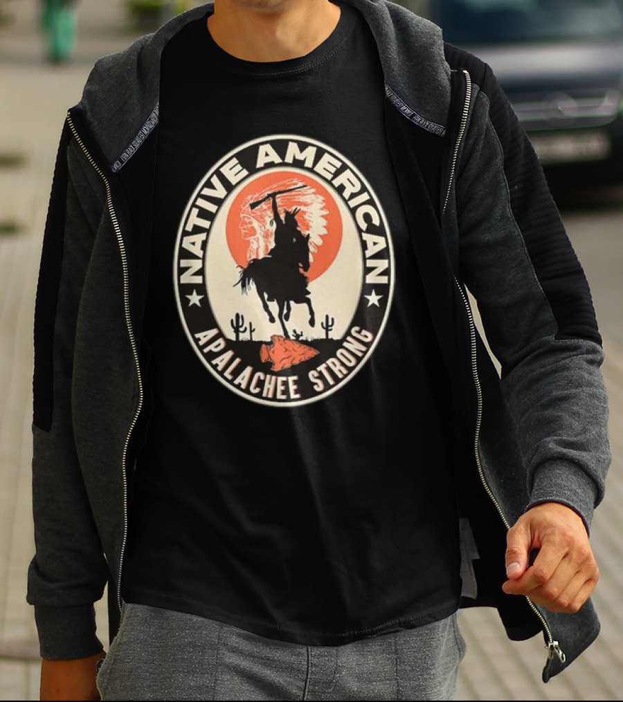 Native American Apalachee Strong Indian Pride Respect T-Shirt