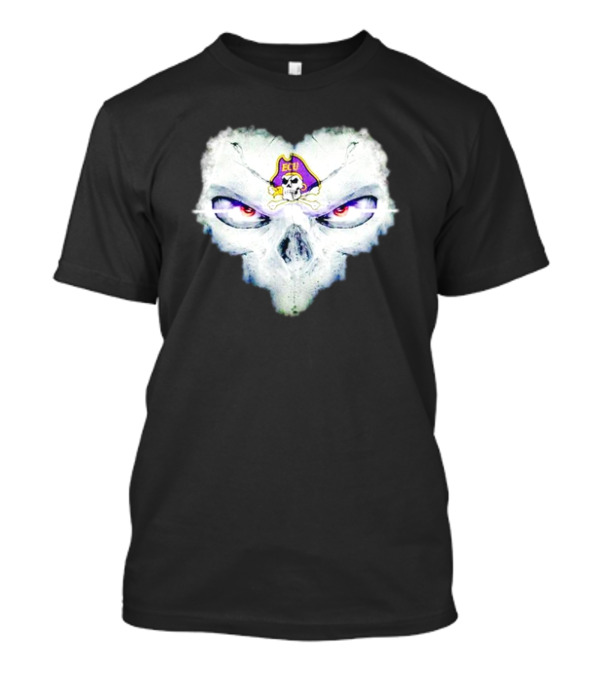 East Carolina Pirates ECU Skull Fantasy T-Shirt