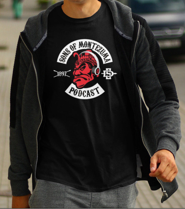 Sons Of Montezuma Podcast 1897 SDSU T-Shirt