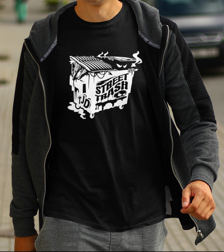 The Judgment Day TJD Street Trash Dumpster T-Shirt