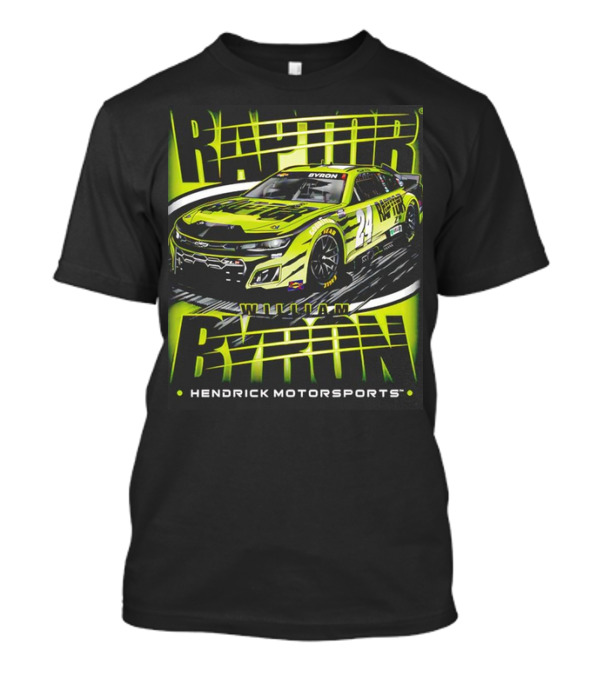 William Byron Raptor Car NASCAR Hendrick Motorsports Collection T-Shirt