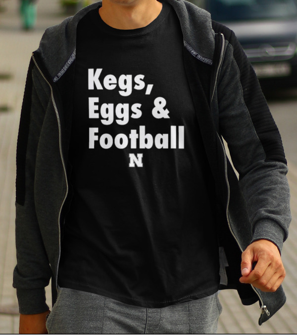 Kegs Eggs And Football N T-Shirt