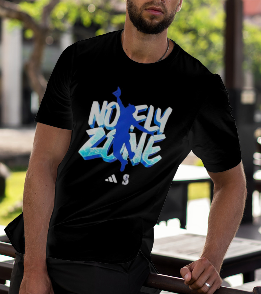 No Fly Zone Julio Rodriguez Mariners Baseball T-Shirt