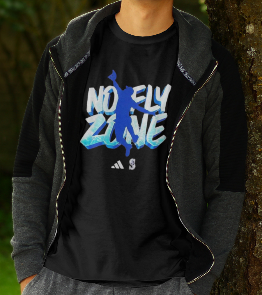 No Fly Zone Julio Rodriguez Mariners Baseball T-Shirt