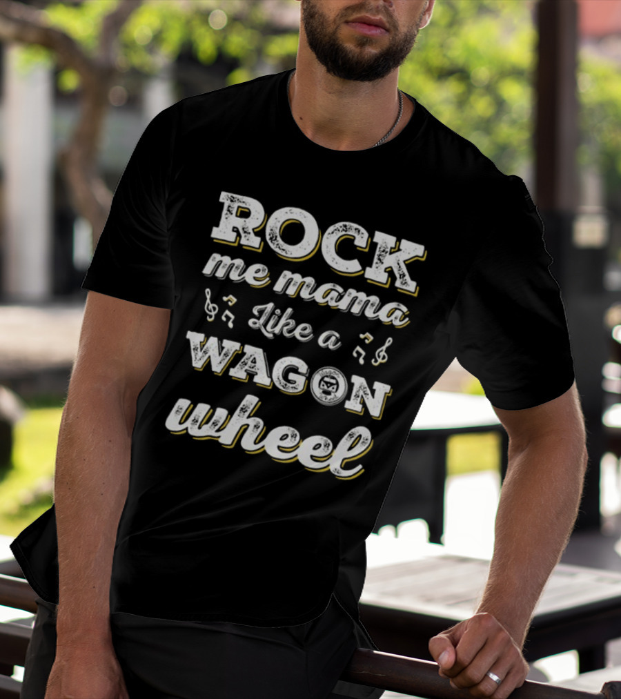 Rock Me Mama Like A Wagon Wheel Concert Nathan Carter T-Shirt
