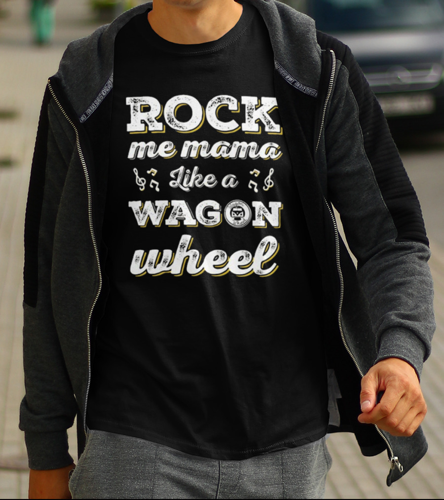 Rock Me Mama Like A Wagon Wheel Concert Nathan Carter T-Shirt