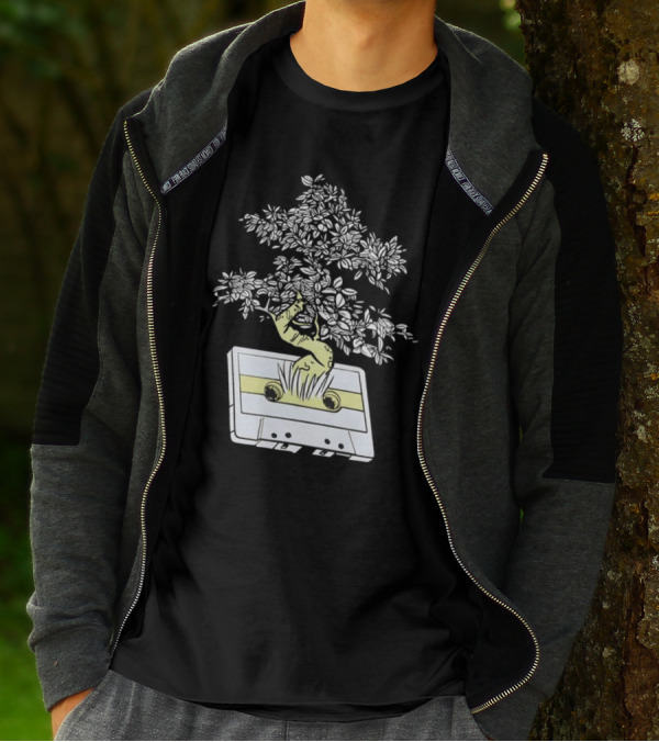 We Are Oaklandish Seiji Oda Cassette Bonsai Tree T-Shirt