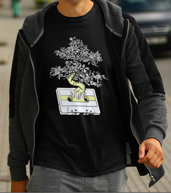 We Are Oaklandish Seiji Oda Cassette Bonsai Tree T-Shirt