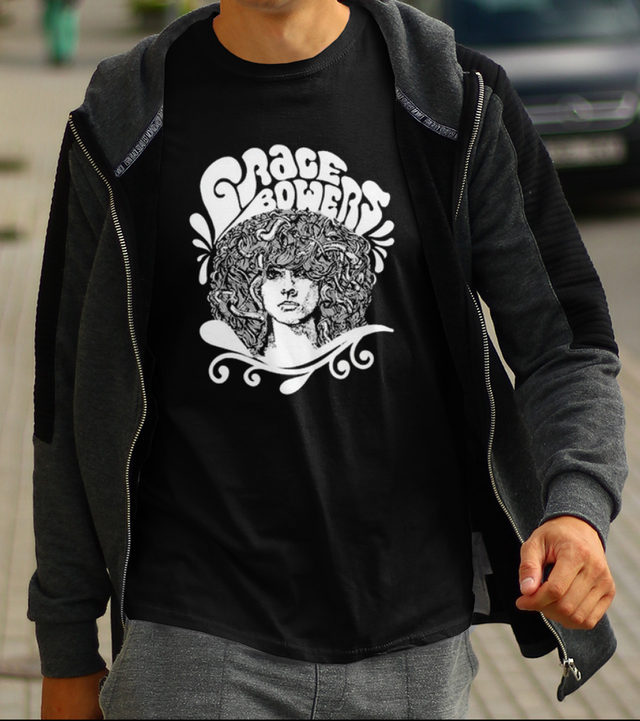 Grace Bowers Groovy Psychedelic T-Shirt