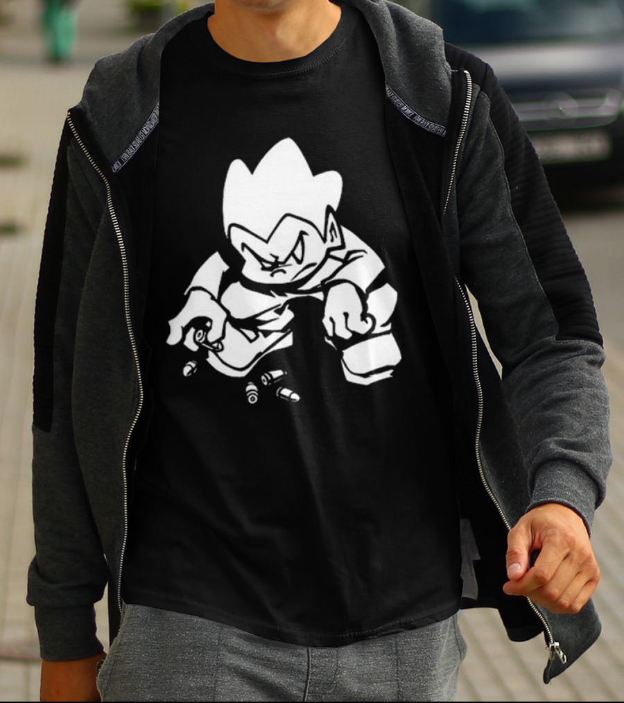 Needlejuice Records FNF Lowkey Pico Character With Bullets T-Shirt