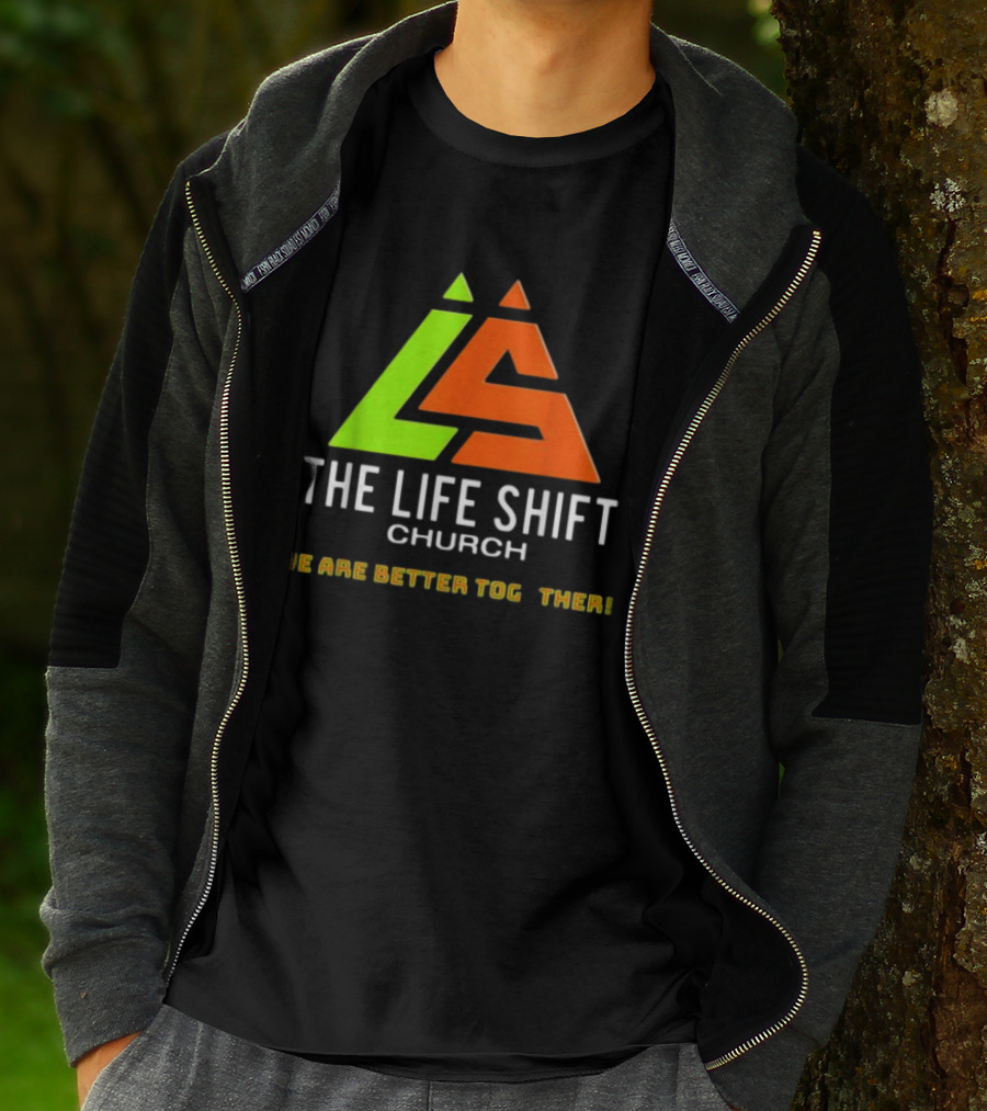 The Life Shift Church We Are Better Together Multicolor T-Shirt
