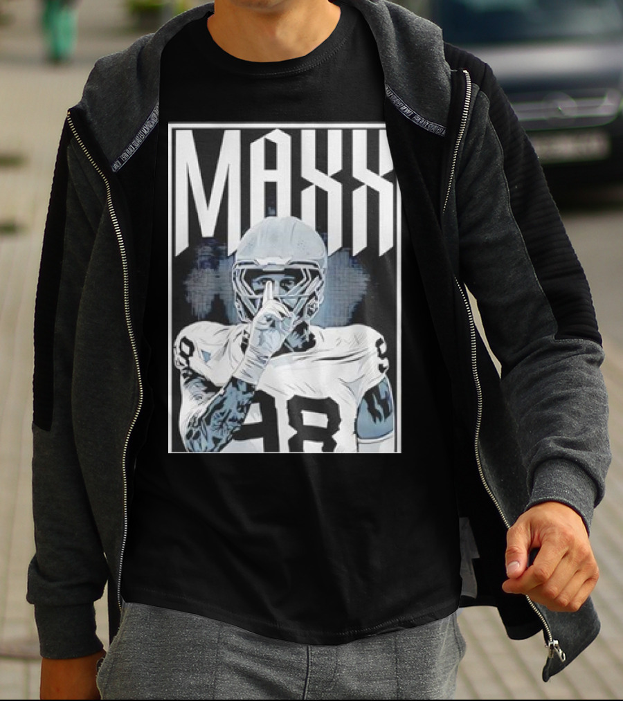 Maxx Crosby Shhh 98 Football Player Las Vegas Raiders T-Shirt