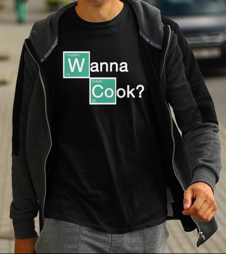 Breaking Bad Elements Style Wanna Cook? T-Shirt