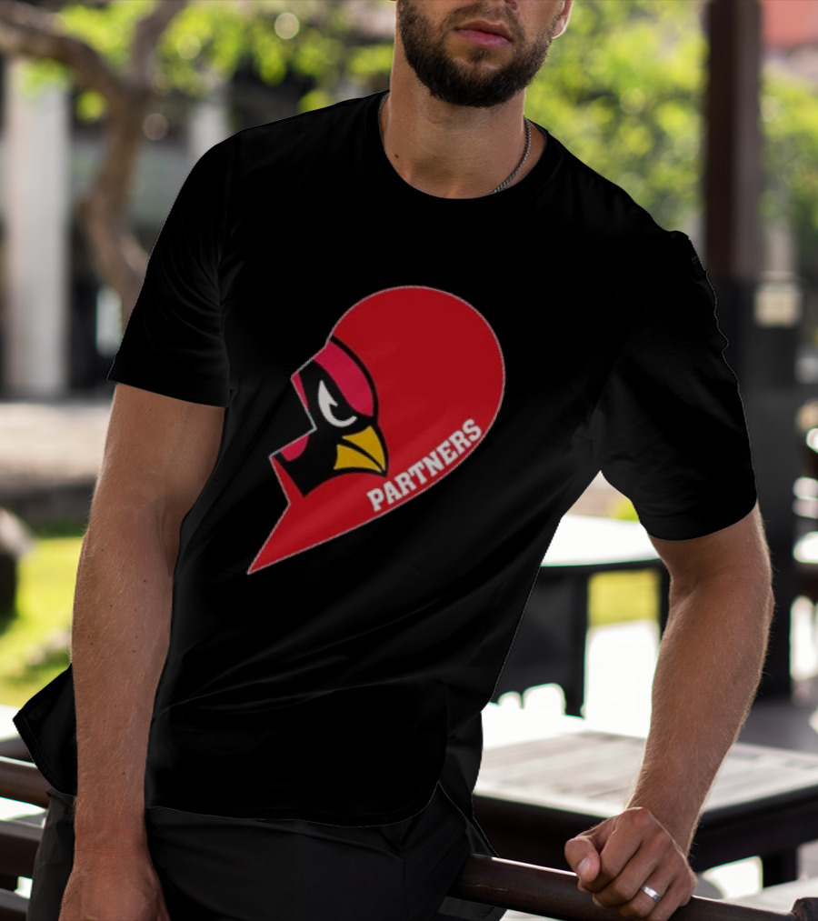Cardinals Partners Broken Heart T-Shirt