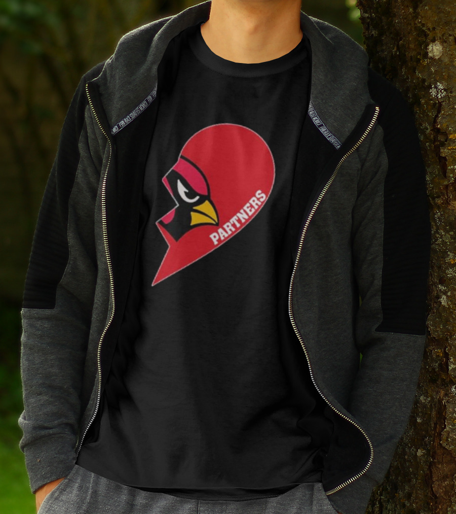 Cardinals Partners Broken Heart T-Shirt