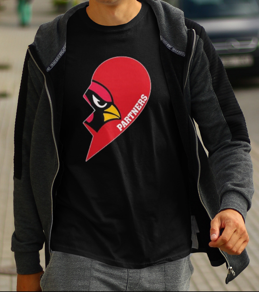 Cardinals Partners Broken Heart T-Shirt
