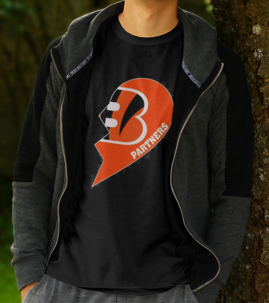 Cincinnati Bengals Partners Heart B T-Shirt