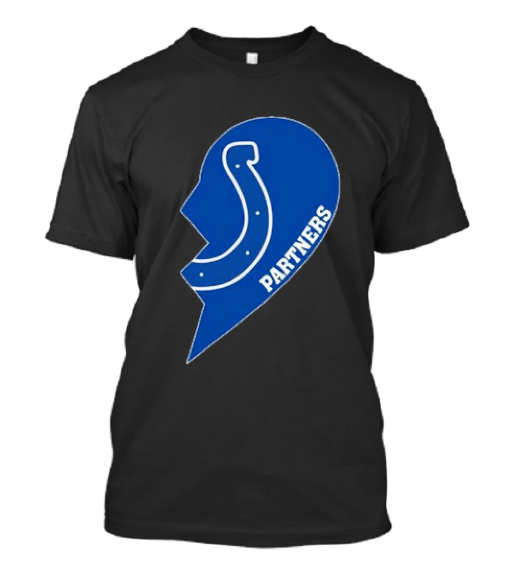 Indianapolis Colts Partners Half Heart T-Shirt